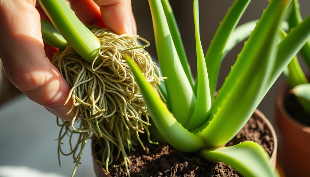 Aloe Vera Umtopfen Anleitung