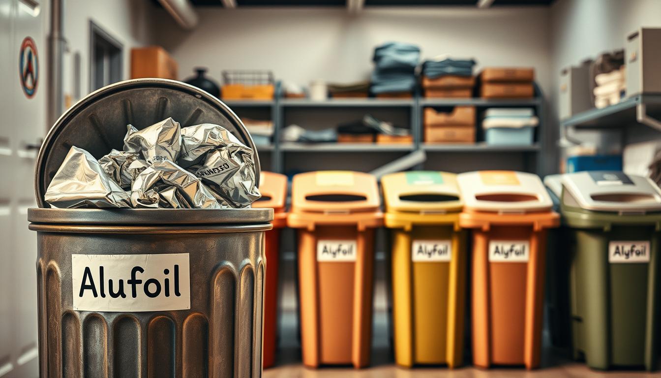 Alufolie entsorgen Mülltrennung