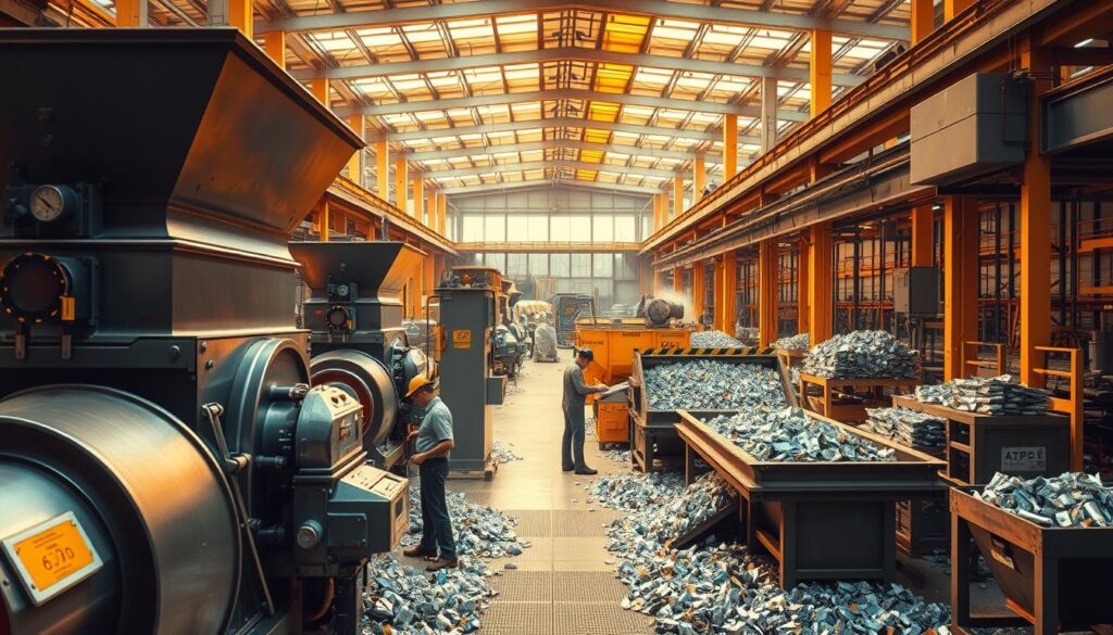 Aluminiumrecycling Prozess