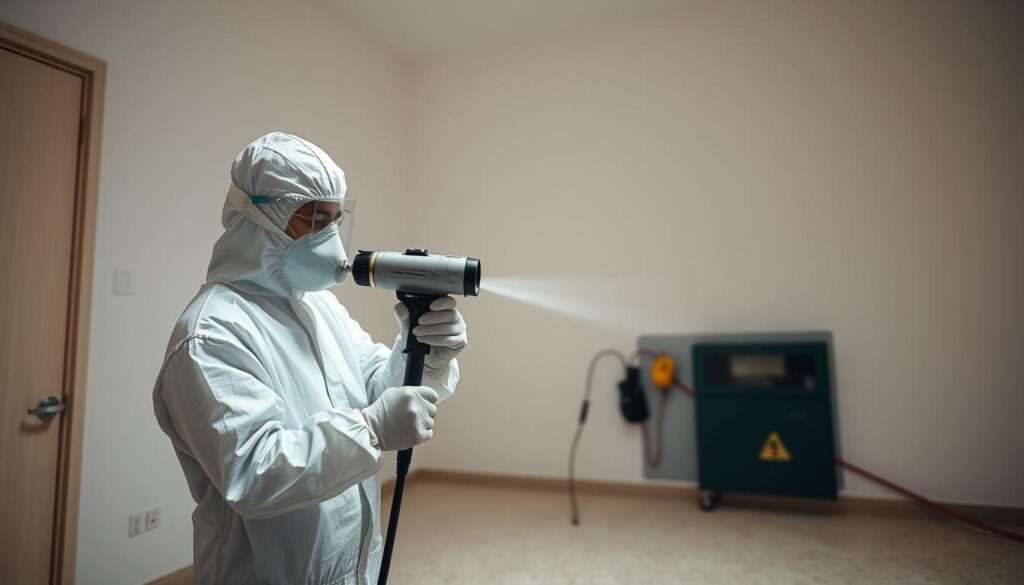 Asbestsanierung Nachsorge Raumluftmessung