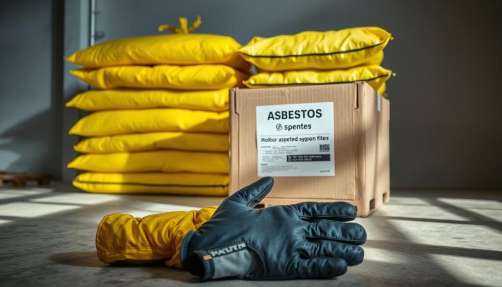 Asbestverpackung Sicherheitsvorschriften