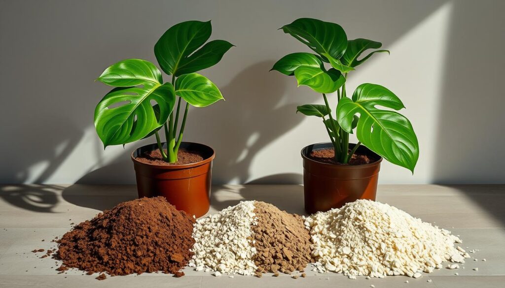 Monstera Substrat Vergleich