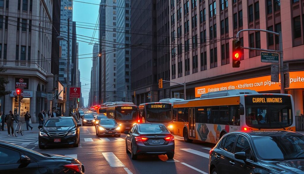 Lärmemissionen Stadtverkehr