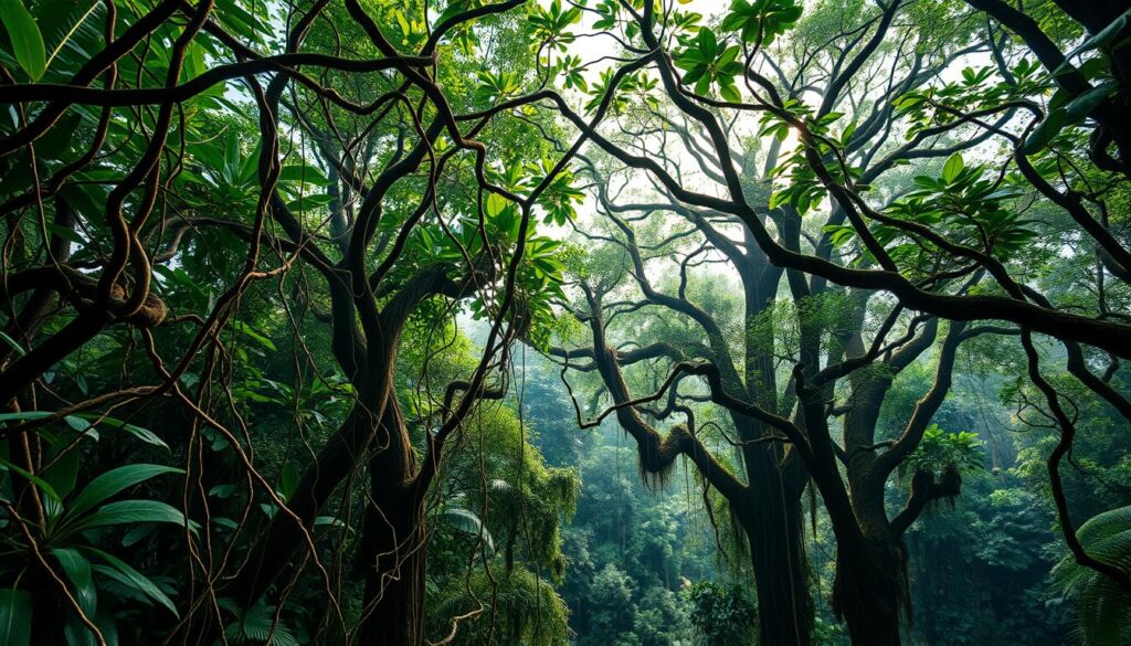 Ökologische Verbindungen im Regenwald