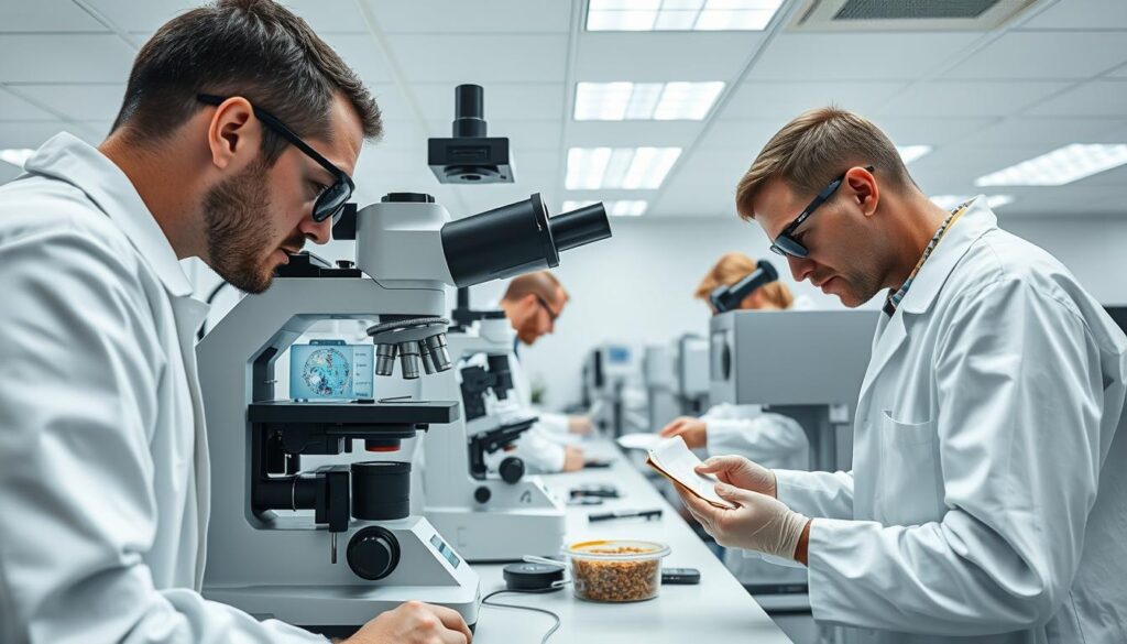 Asbestprüfung Laboranalyse