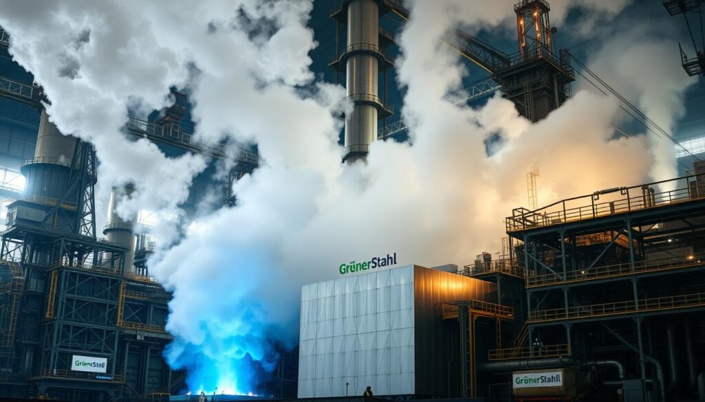 Grüner Stahl Wasserstoffreduktion