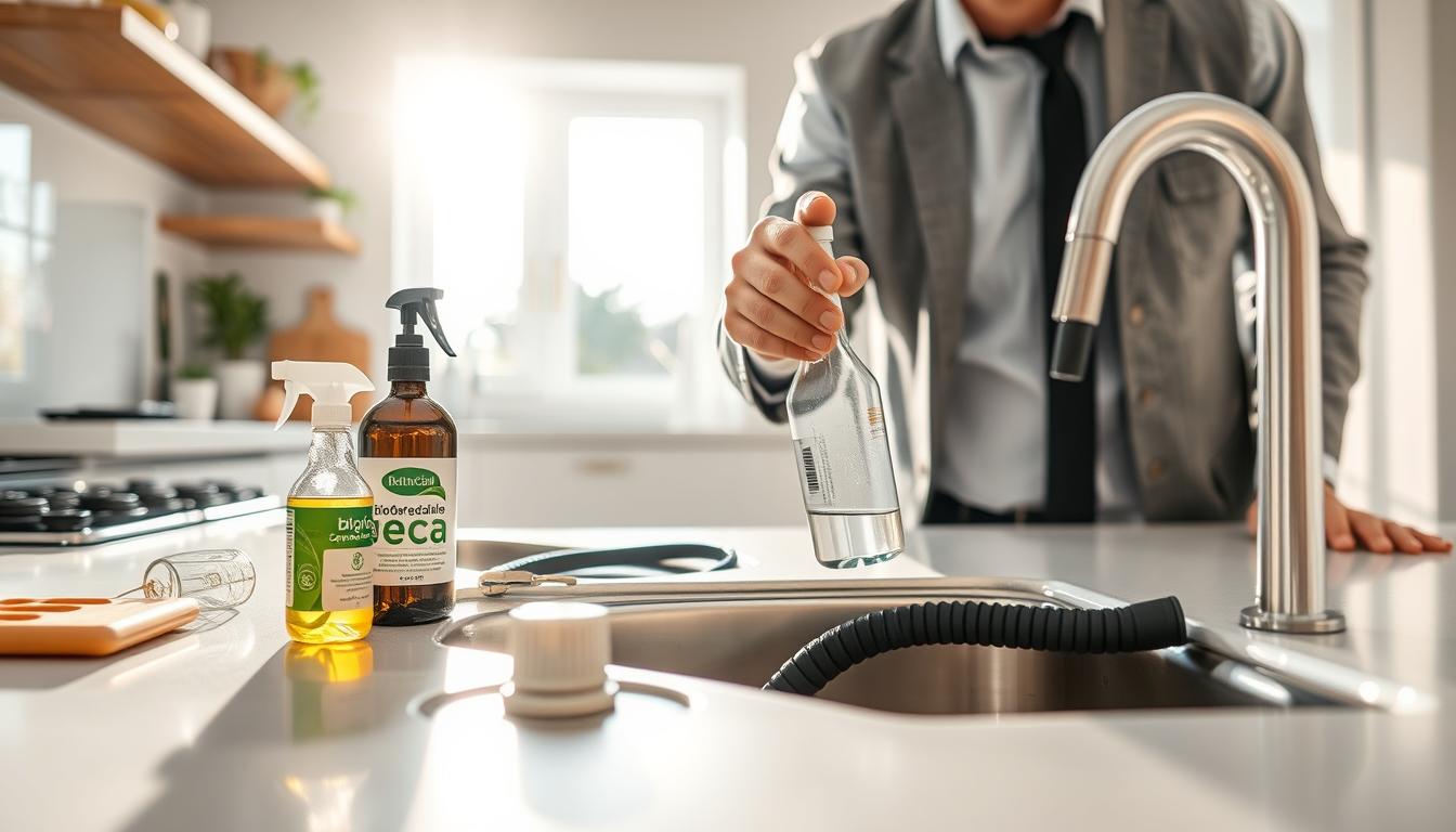 Abflussreinigung zur Geruchsentfernung